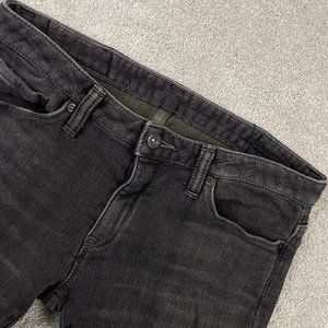 Kuro Fibro Jeans Men's/Womens Size 27 Black Ultra Skinny Selvedge Japanese Denim